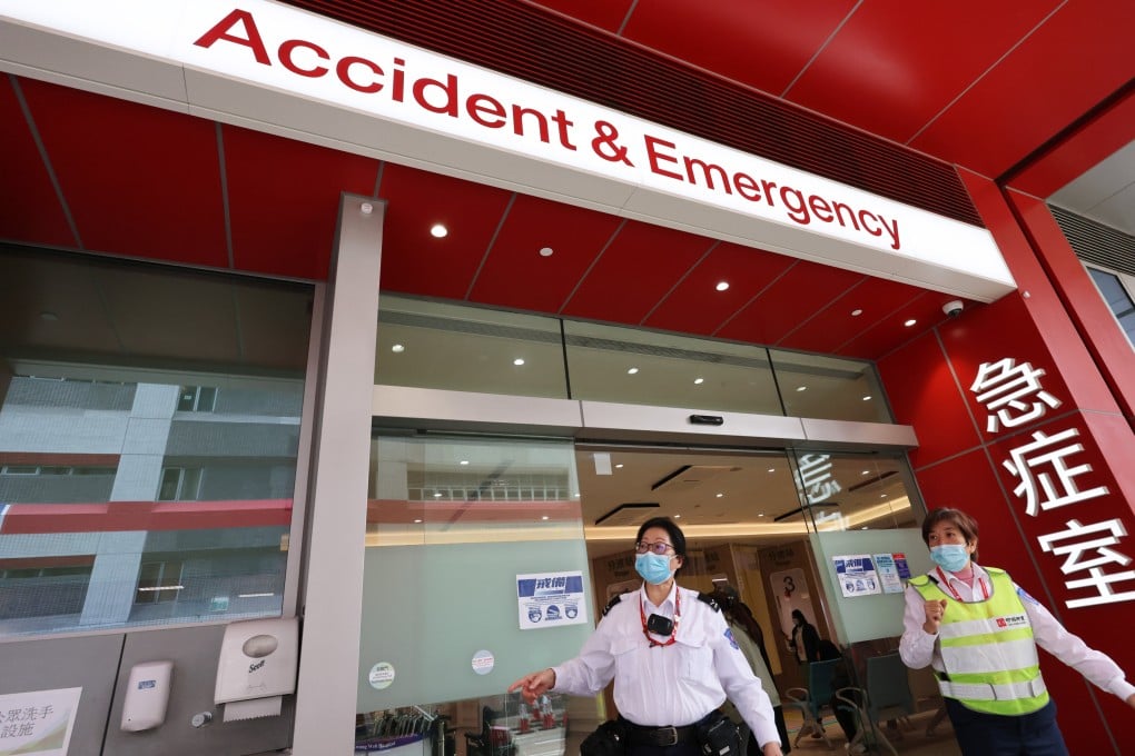 Data has shown that about 55 per cent of the cases attending the A&E departments are classified as semi-urgent or non-urgent, according to a doctor. Photo: Jelly Tse