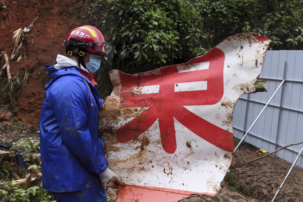 On March 21, 2022, 123 passengers and nine crew were killed when China Eastern Airlines flight MU5735 crashed into a mountain. Photo: Xinhua