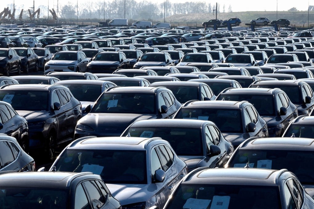 The EU remains the top buyer of Chinese EVs, purchasing nearly 30 per cent of China’s outbound shipments last year. Photo: Reuters