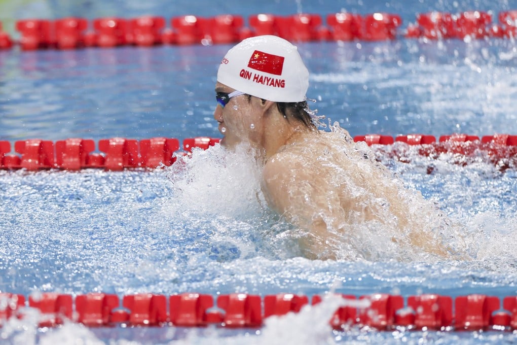 Qin Haiyang is getting back to his best ahead of the World Championships in July. Photo: Xinhua