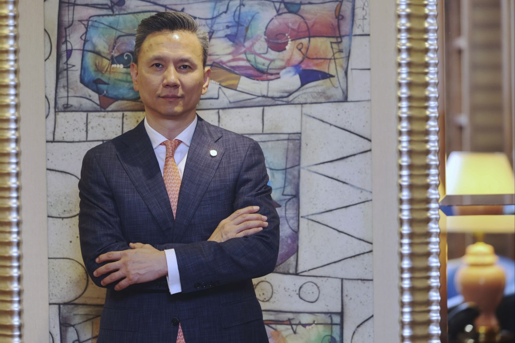 Co-CEO Michael Guo is looking to add the missing piece to its insurance business in Hong Kong.