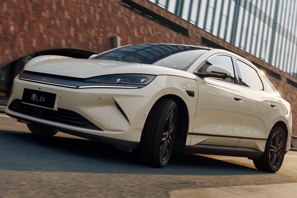 BYD Qin L EV starts at 119,800 yuan (US$16,526). Photo: Handout