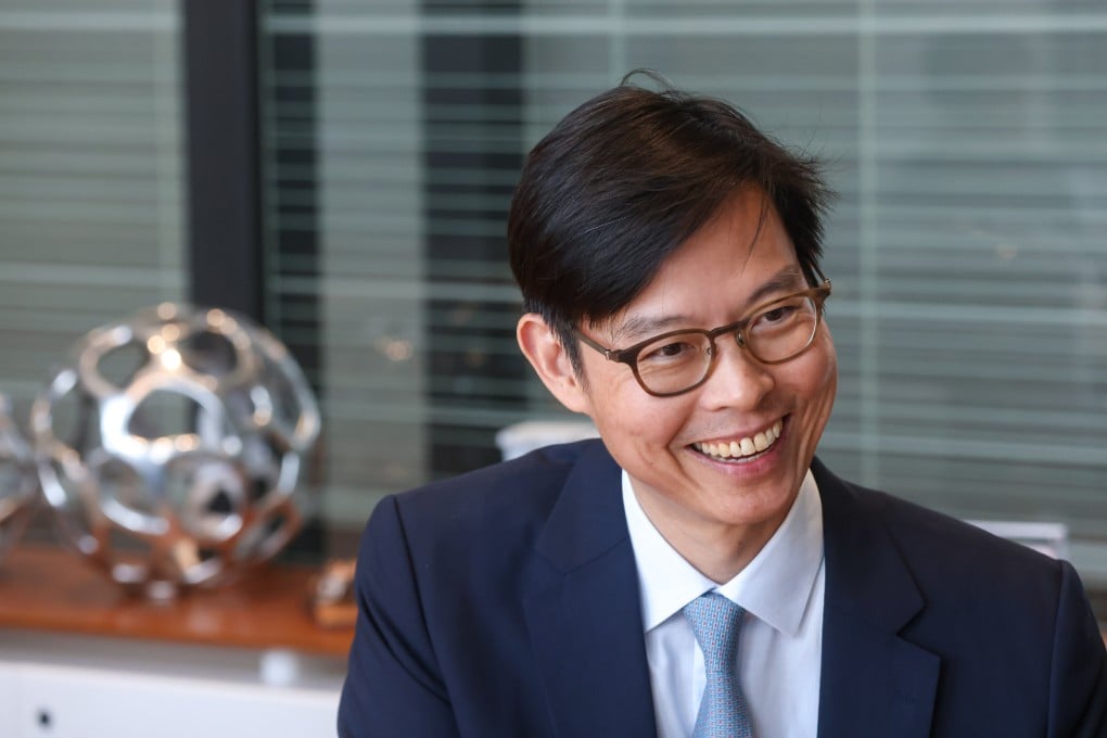 David Liao, HSBC’s co-CEO for Asia and the Middle East, pictured at HSBC headquarters in Central on March 19, 2025. Photo: Jonathan Wong