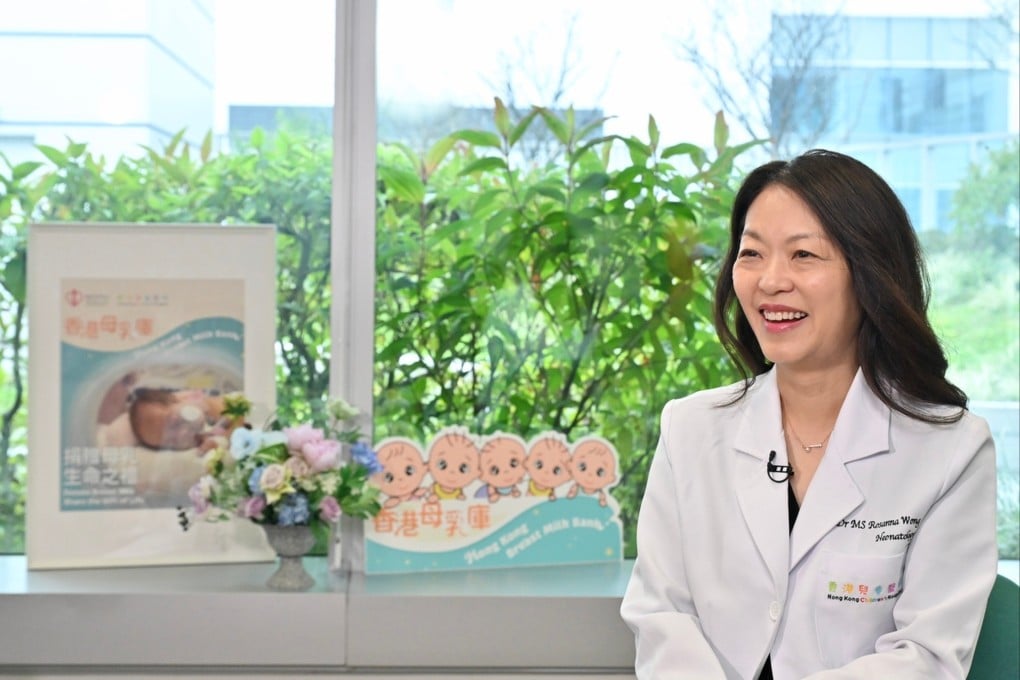 Hong Kong Breast Milk Bank Director Dr Rosanna Wong has urged more mothers to become donors. Photo: ISD