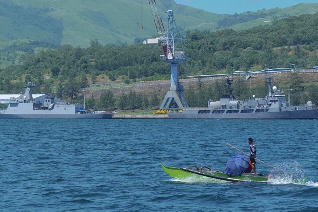 Philippine Navy vessels docked at Subic Bay in Zambales. Photo: Jeoffrey Maitem