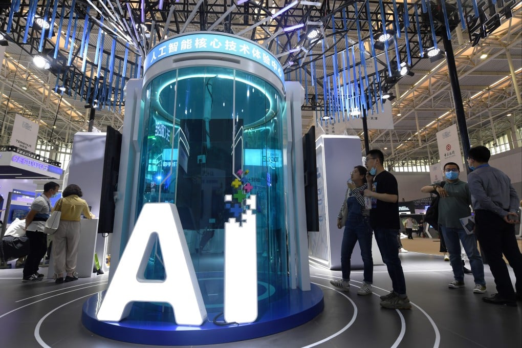 An AI conference in Tianjin, China. Photo: Xinhua