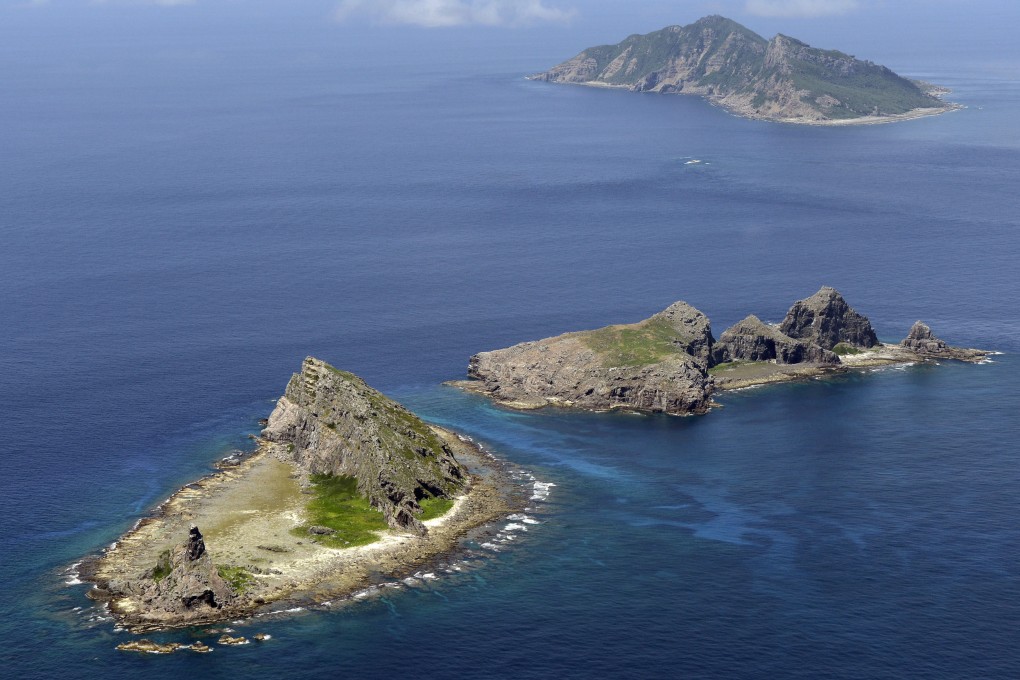 The Diaoyus, known in Japan as the Senkakus, comprise five uninhabited islets and three reefs, located 169km east of Taiwan and 409km west of Okinawa. Photo: Kyodo