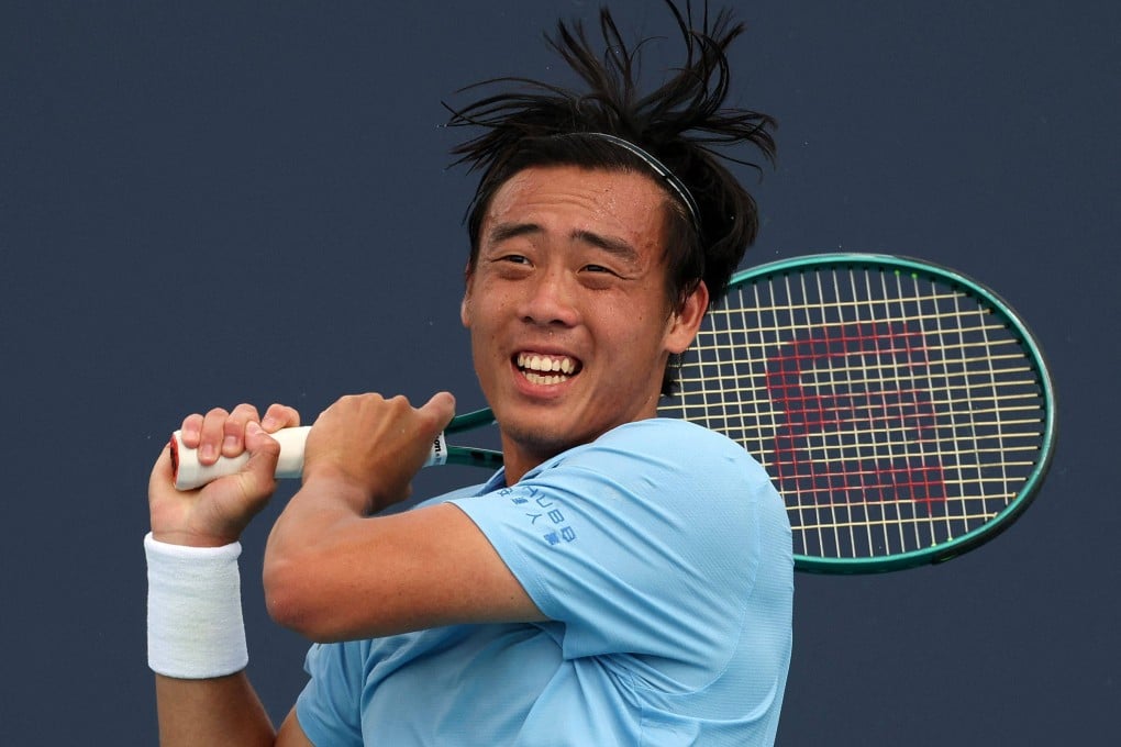 Coleman Wong’s historic run at the Miami Open was ended by Adam Walton on Monday. Photo: Getty Images