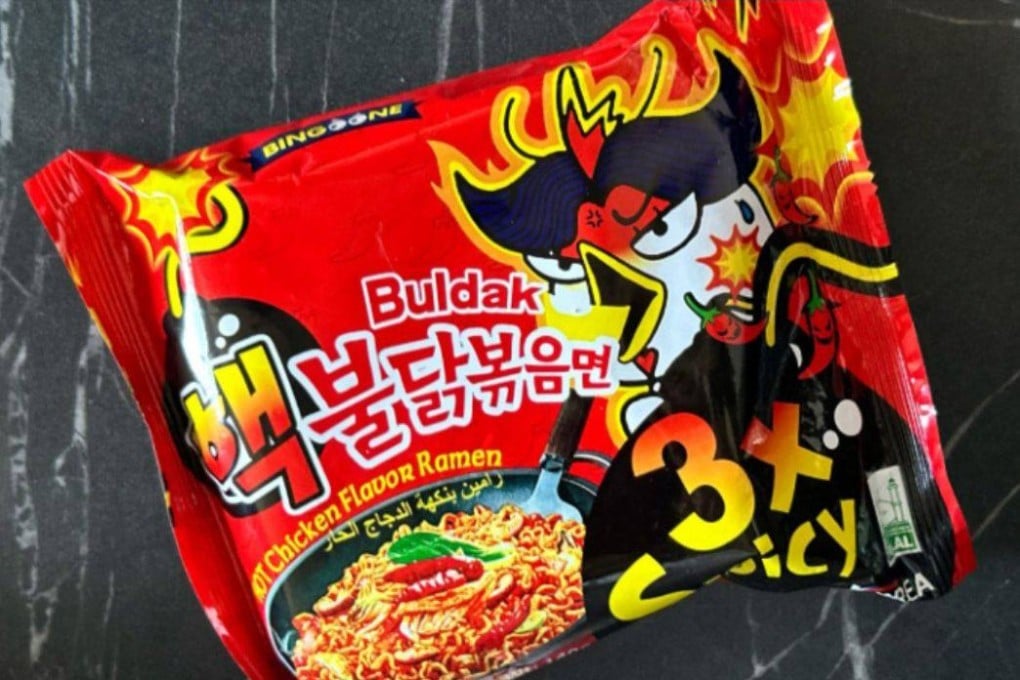 A fake version of the Buldak spicy chicken ramen. Photo: Facebook/Seo Kyoung-duk