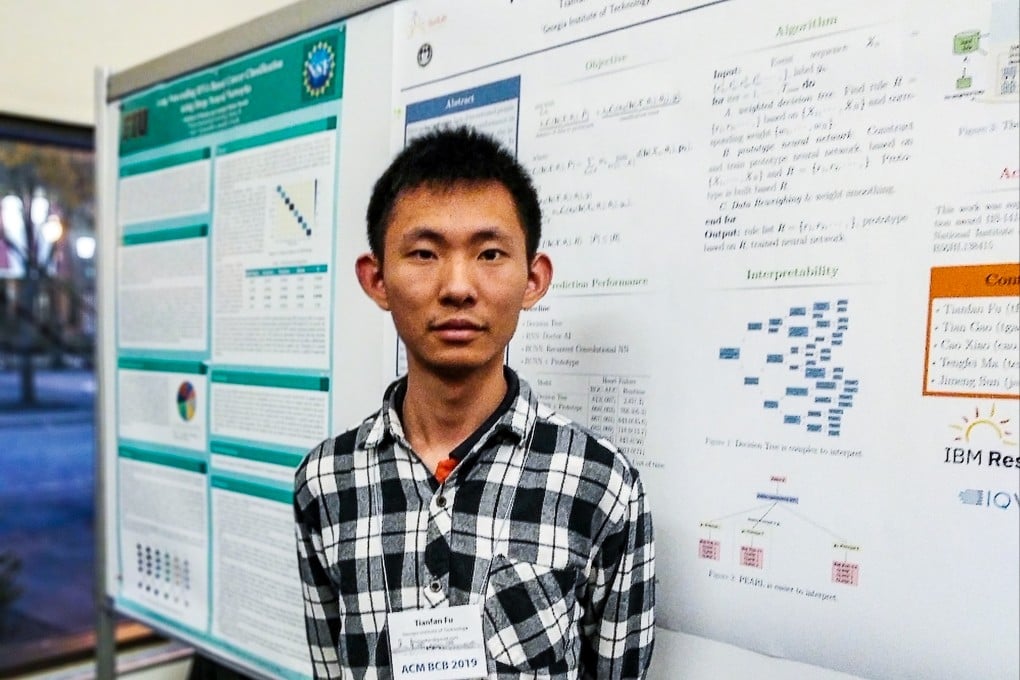 Fu Tianfan, an expert in AI-powered scientific research, will pursue drug discovery and materials development at Nanjing University after spending several years in the United States. Photo: Handout