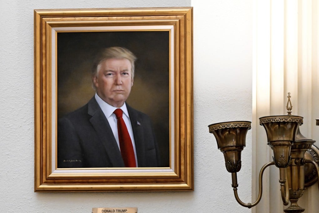 The portrait of President Donald Trump. Photo: The Denver Post via AP