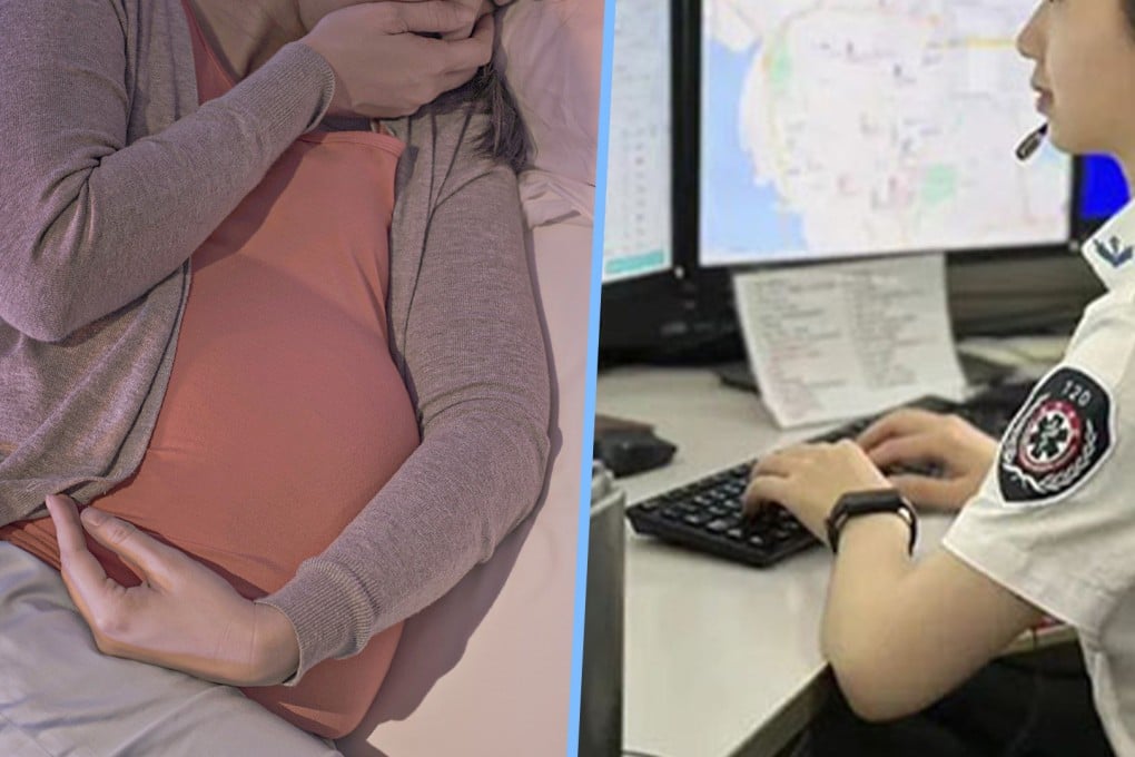 A young boy in China stayed calm while assisting with a home birth with the help of paramedics on the phone after his mother’s waters broke. Photo: SCMP composite/Shutterstock/Sohu