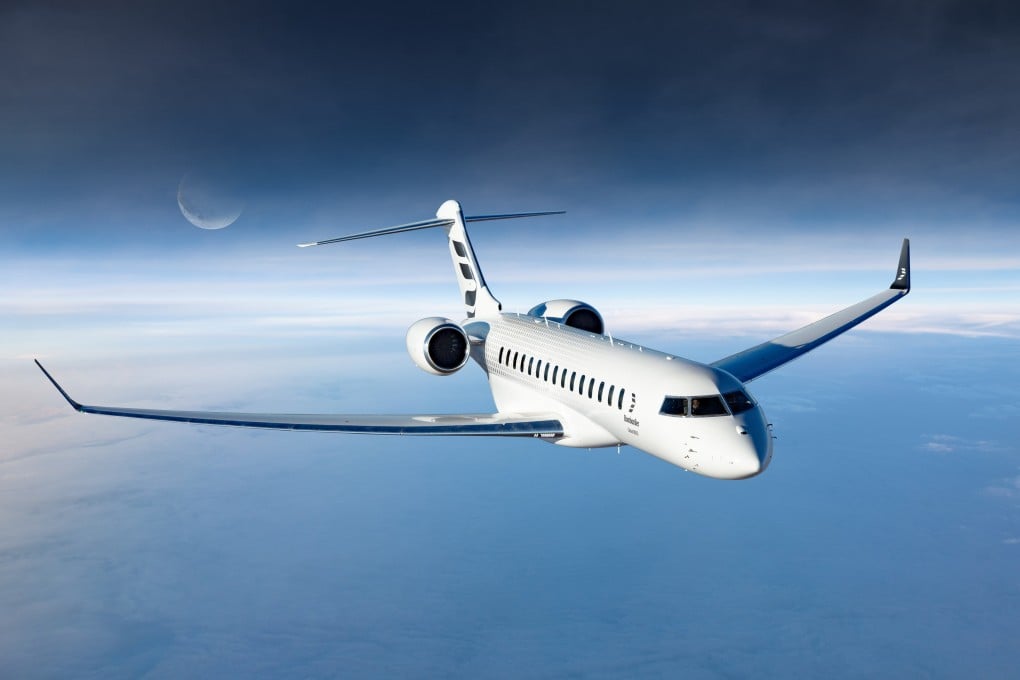 Bombardier’s Global 8000 jet, which has a top speed of Mach 0.94 (1,152km/h) – just short of the speed of sound – will be the fastest civilian aircraft since the Concorde. Photo: Bombardier