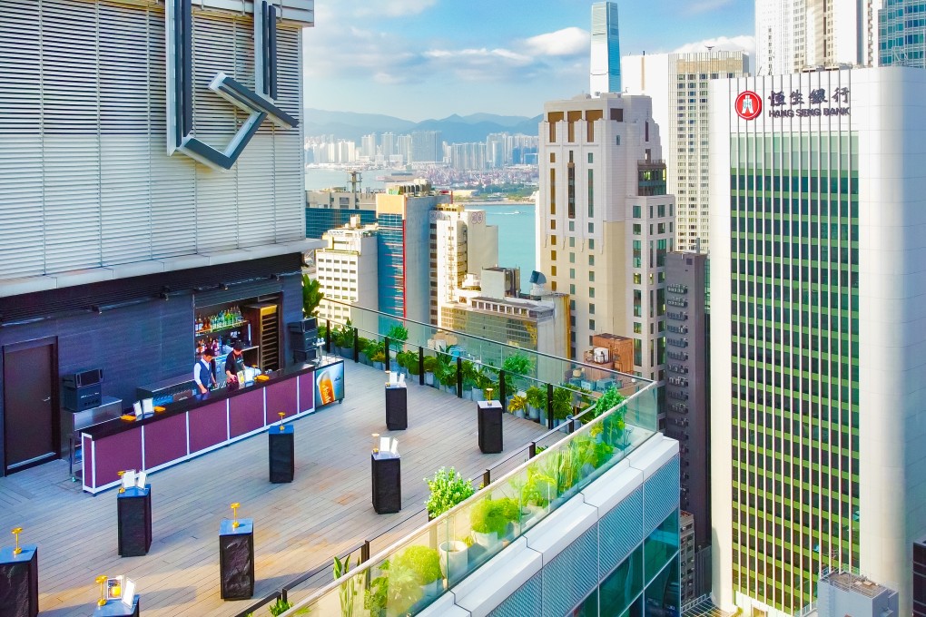 Omaroo’s rooftop bar in Hong Kong. Photo: Handout