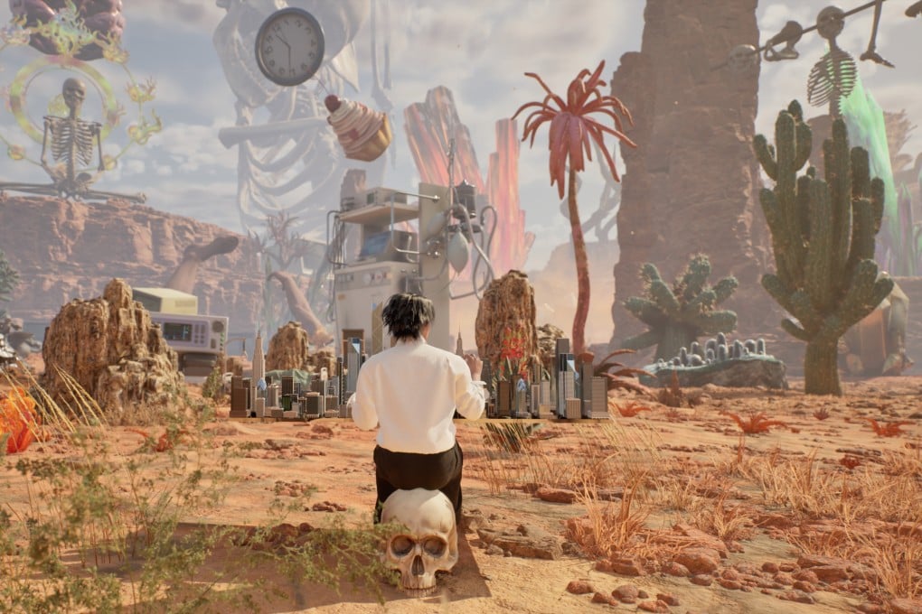 A work by Doku, a digital persona developed by Lu Yang, exemplifies how Art Basel Hong Kong has been diversifying its offering. Photo: Handout