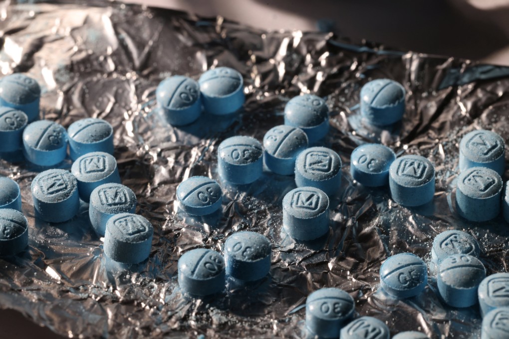 Drugs made using a pill press, a key piece of equipment that China has agreed to further controls on. Photo: Reuters
