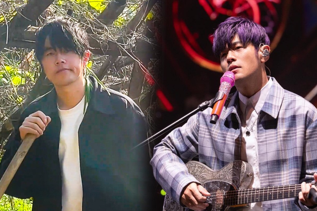 A lookalike of Taiwan singer Jay Chou who cannot sing says he enjoys the Mandopop king’s music. Photo: SCMP composite/Douyin/IG/jaychou