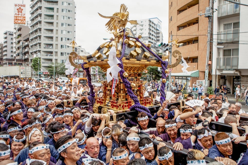 Tokyo’s Sanja Matsuri festival often resembles a rowdy, chaotic street party. Photo: Ronin de Goede