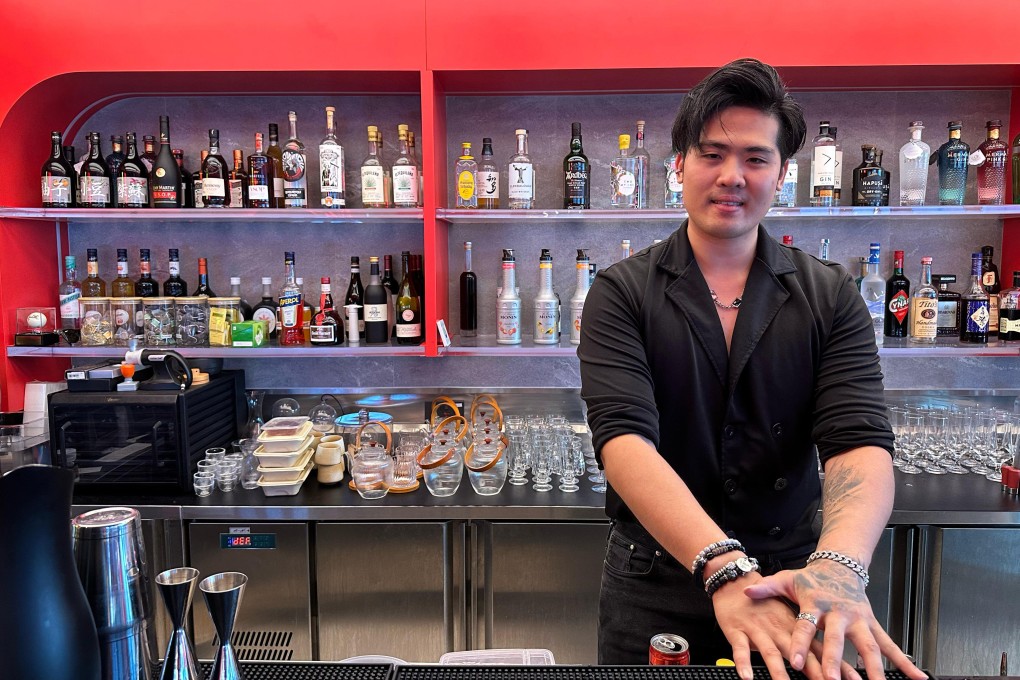 Torrence Cheng, assistant manager of Hungry Tiger Hidden Dragon Restaurant and Bar, says his establishment will extend operating hours until midnight just for rugby fans during the three-day mega-event. Photo: Oscar Liu
