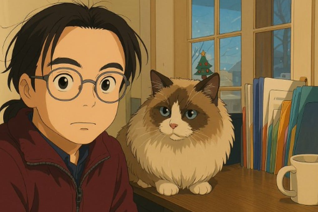 ChatGPT can create images in the style of Hayao Miyazaki’s anime films for Studio Ghibli, such as this one, delighting fans but raising copyright concerns. Photo: X/lycfyi