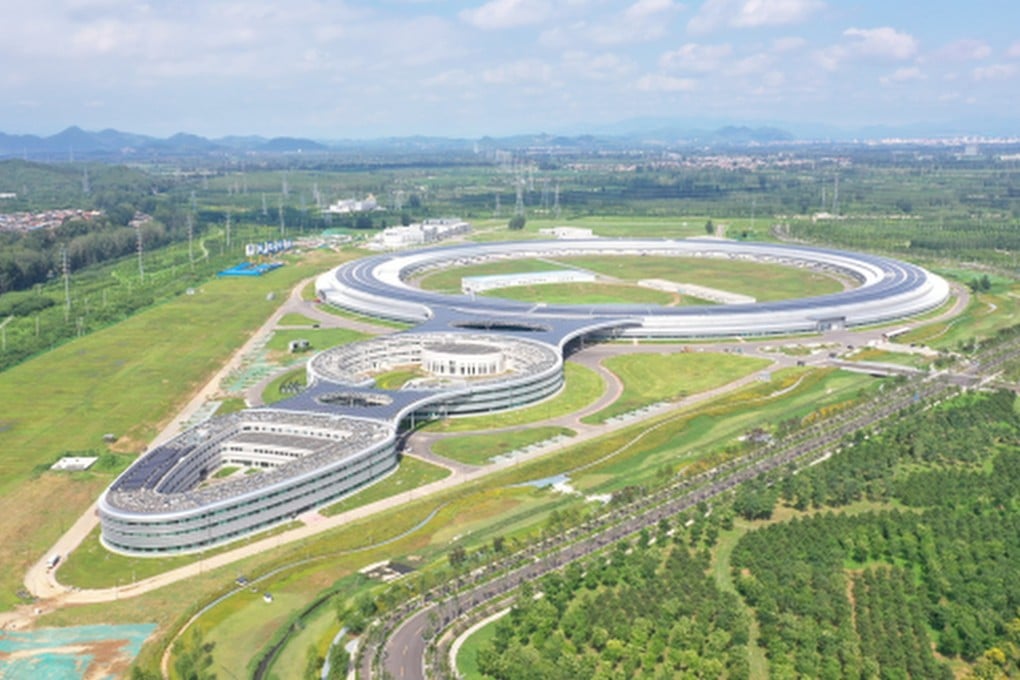 China’s High Energy Photon Source, an X-ray light source that will be able to generate beams with a photon density a trillion times brighter than the surface of the sun, has entered its final phase of construction. Photo: Chinese Academy of Sciences