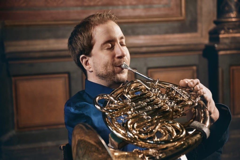 German Felix Klieser became a big name in classical music playing the French horn with his feet, having been born without arms. The virtuoso says mindset is more important than your starting point in life. Photo: Maike Helbig