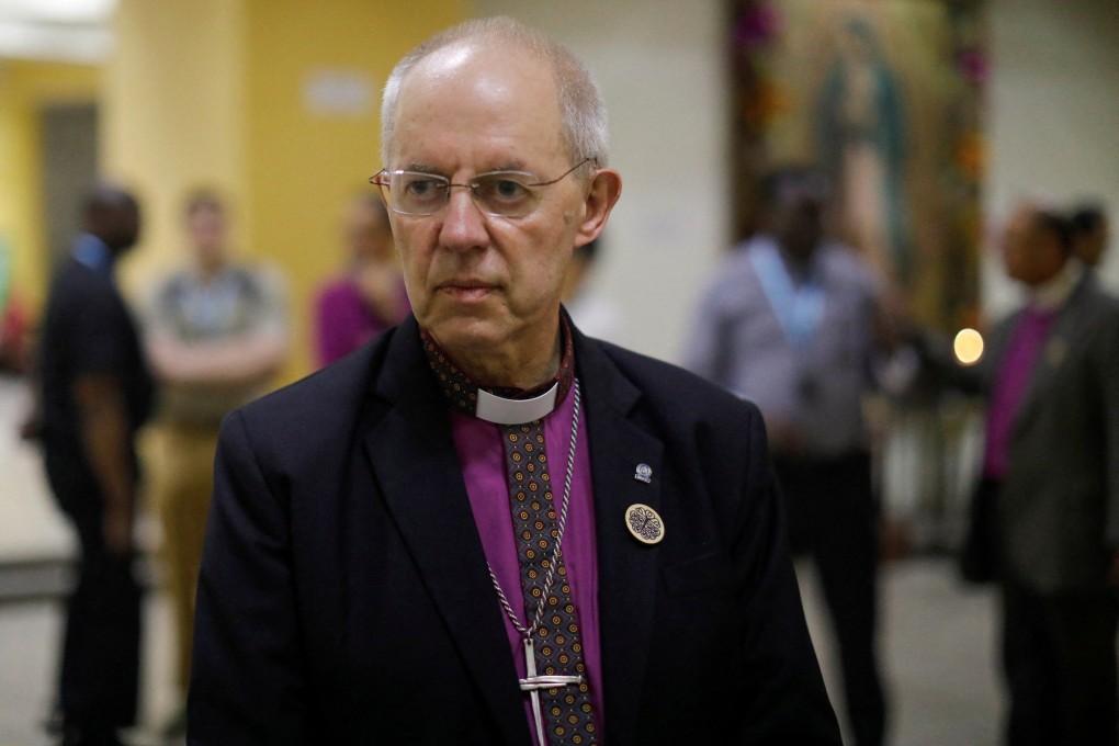 The former Archbishop of Canterbury Justin Welby, who stepped down from his position last year. File photo: Reuters