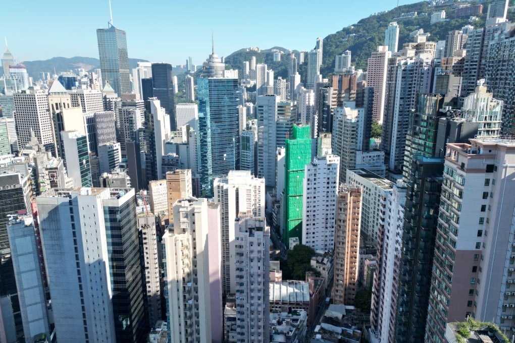 A view of residential buildings in Mid-Levels, Hong Kong on October 24, 2023. Photo: May Tse