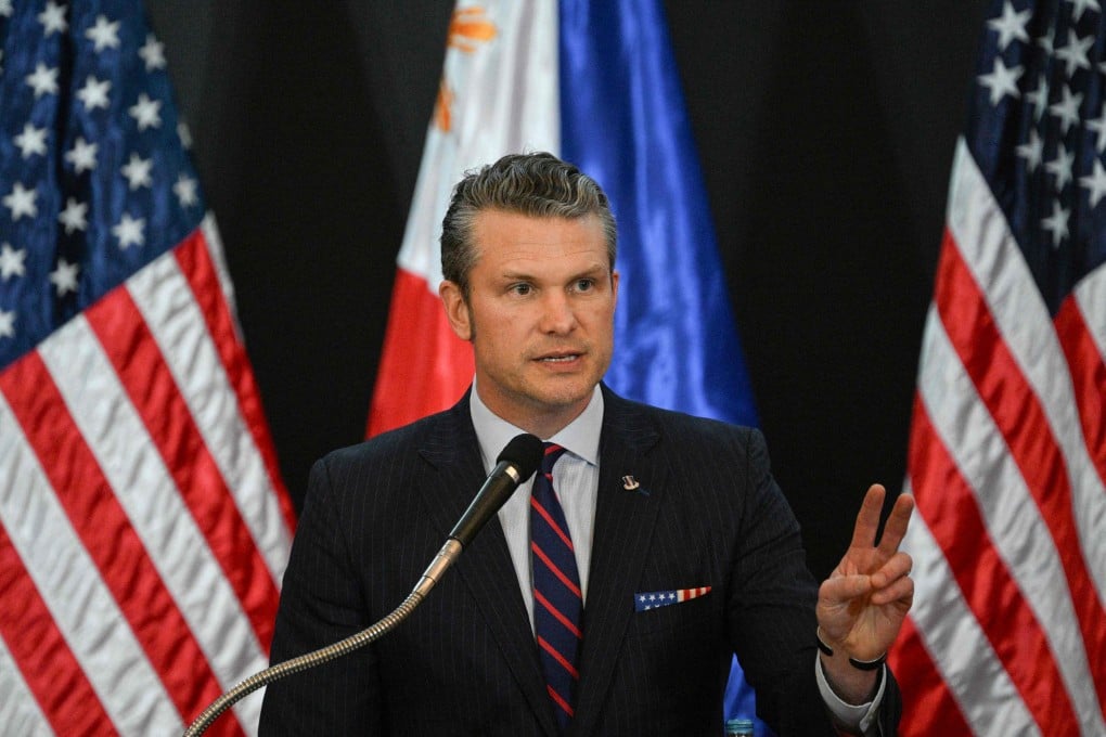US Secretary of Defence Pete Hegseth has highlighted the need for regional cooperation to counter China. Photo: AFP