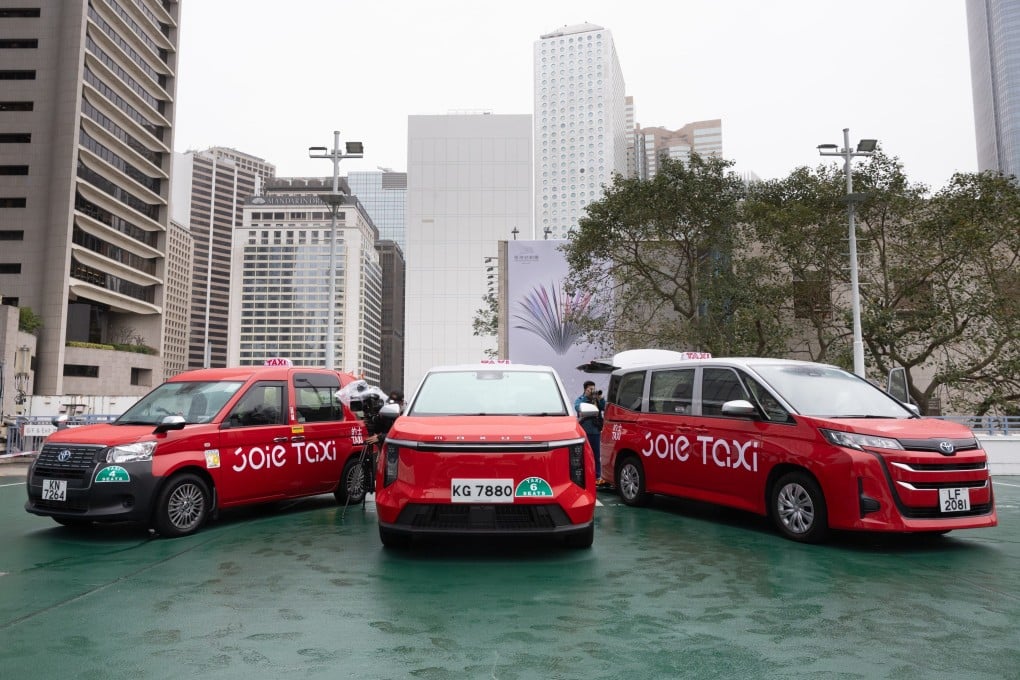 A fleet of around 200 premium “JOIE” taxis has officially hit the streets of Hong Kong. Picture: Handout