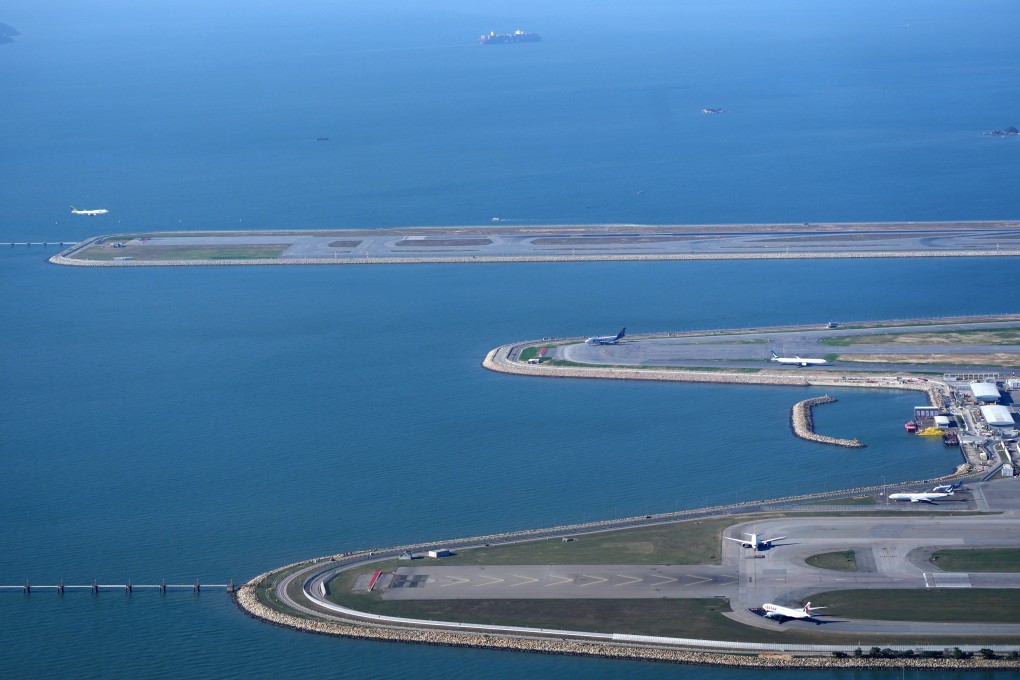Both planes took off from Hong Kong International Airport. Photo: Elson Li