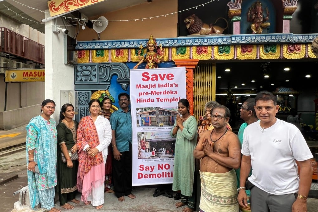 The relocation of the Dewi Sri Pathrakaliamman temple in Kuala Lumpur has sparked a heated debate among Hindus and Muslims in Malaysia. Photo: Facebook/Tang Ah Chai