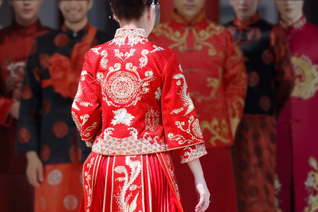 A woman in China has staged 20 fake marriages over seven years, taking on the bride role to help clients cope with societal pressures. Photo: SCMP composite/Shutterstock/Taobao
