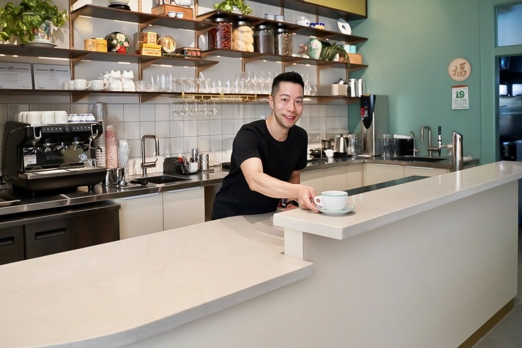 Eric Siu, founder of Saan Saan Cafe in Vancouver Chinatown. Siu’s experience being allergic to sesame oil inspired him to serve gluten-free Hong Kong-style dishes. Photo: David Peng