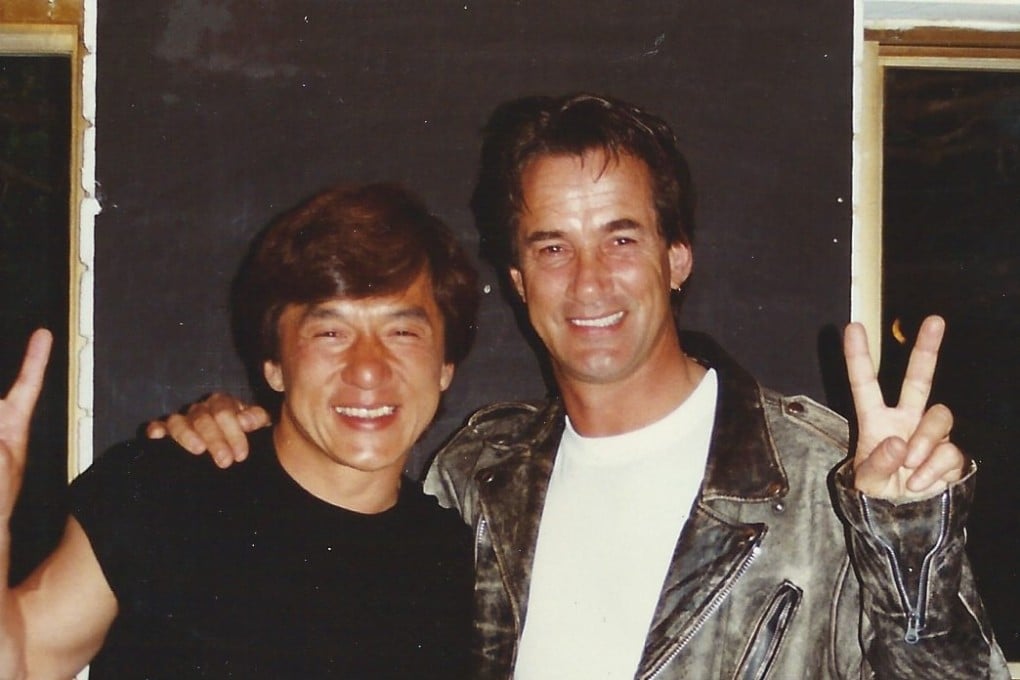 Actor, martial artist and stuntman Richard Norton, pictured with Jackie Chan in a still from the documentary Iron Fists and Kung Fu Kicks, has died aged 75. Photo: Giant Pictures