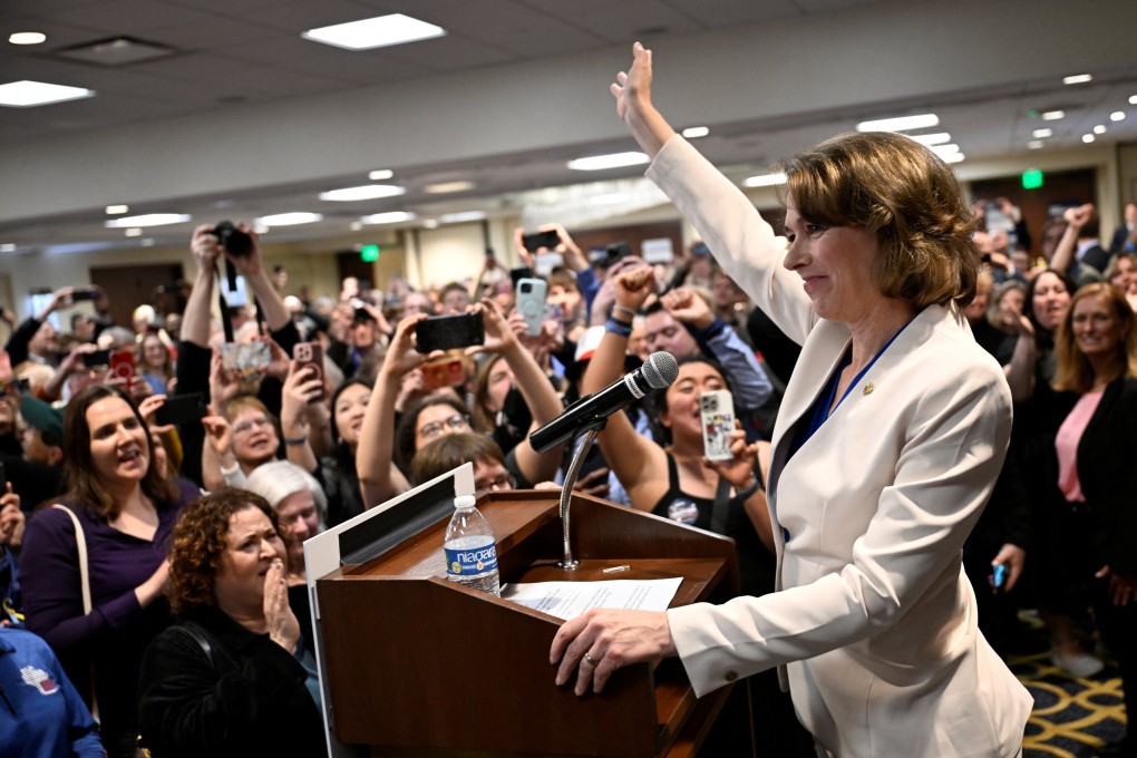 Democrat-backed Wisconsin Supreme Court candidate Susan Crawford after her victory. Photo: Reuters