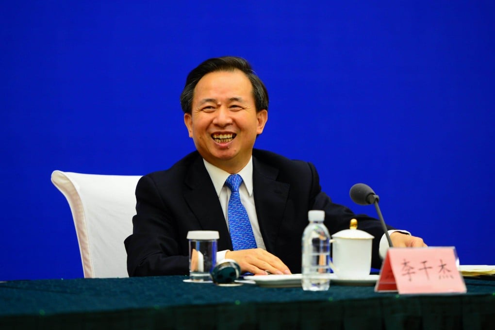 Li Ganjie has been appointed the head of the Communist Party’s United Front Work Department. Photo: Getty Images