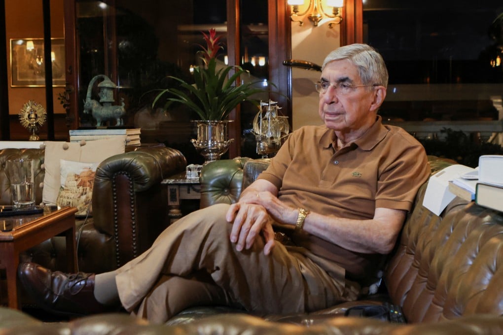 Former Costa Rican president and Nobel Prize winner Oscar Arias has been an outspoken critic of Trump’s migrant deportation policies and tariff wars. Photo: Reuters