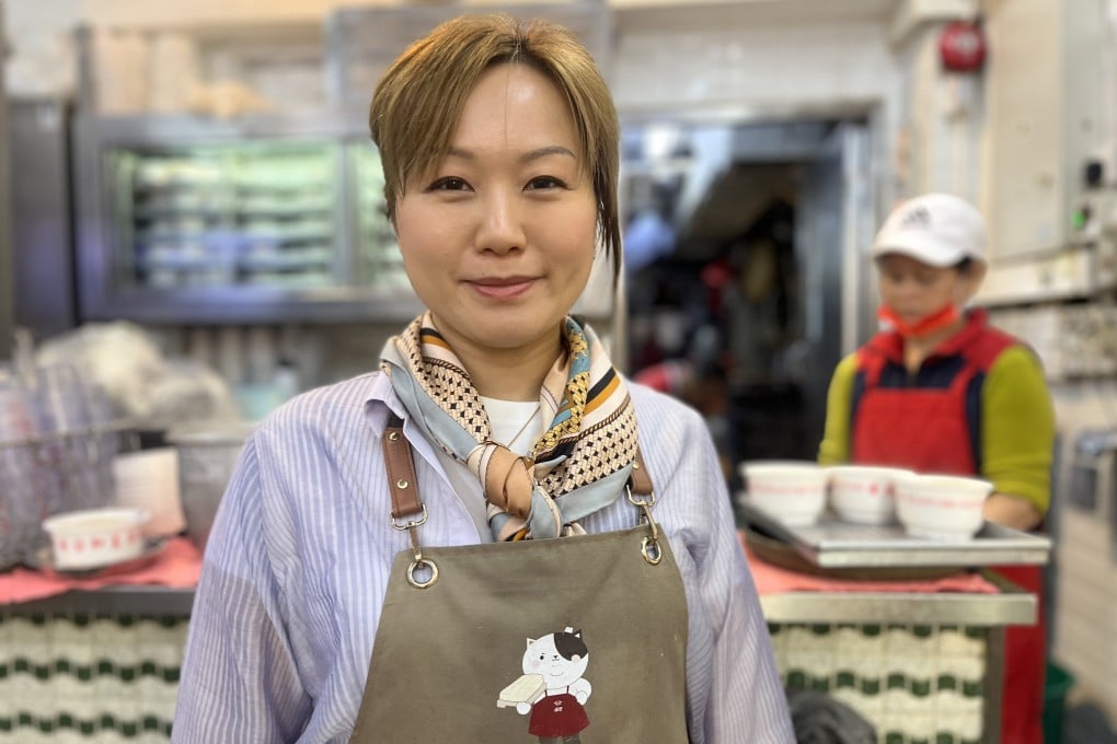 Renee So, the owner and director of Kung Wo Beancurd Factory, at the tofu restaurant and shop in the heart of Hong Kong’s Sham Shui Po neighbourhood. Photo: Kylie Knott