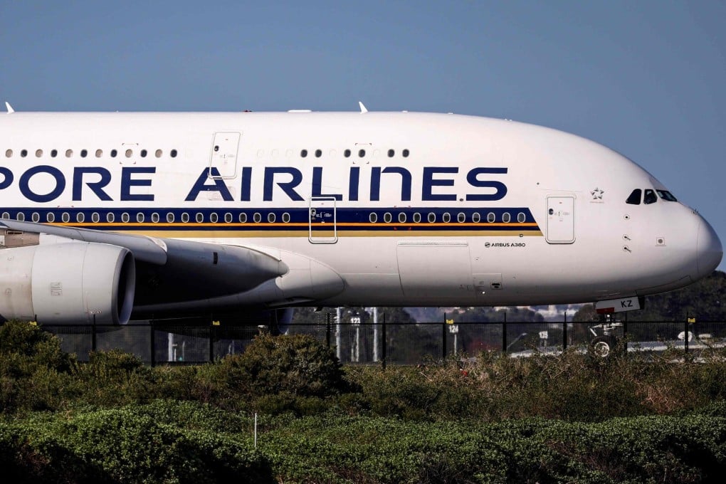 A man was jailed for nine months for molesting four cabin crew members on a Singapore Airlines flight from San Francisco to the city state. Photo: AFP