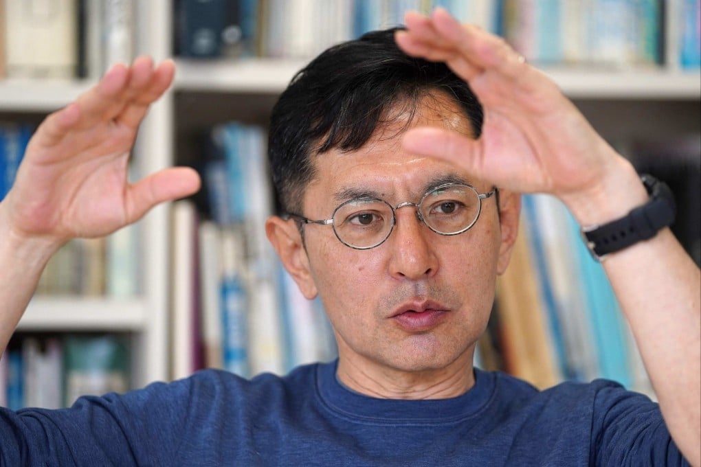 Goro Miyazaki, the son of legendary Japanese animator Hayao Miyazaki, says he wouldn’t be surprised if an animated film was soon made completely using AI. Photo: Nogi/AFP