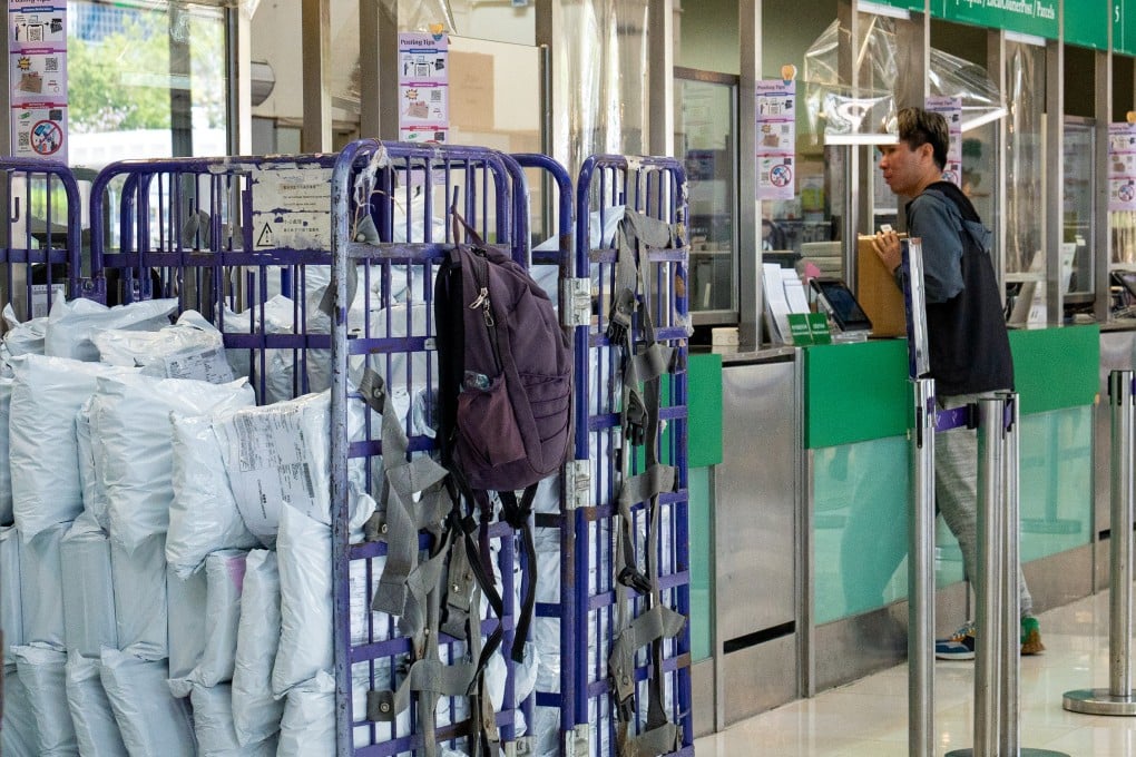 US President Donald Trump has signed an executive order to eliminate a duty-free exemption on small parcels from Hong Kong and mainland China. Photo: Nathan Tsui
