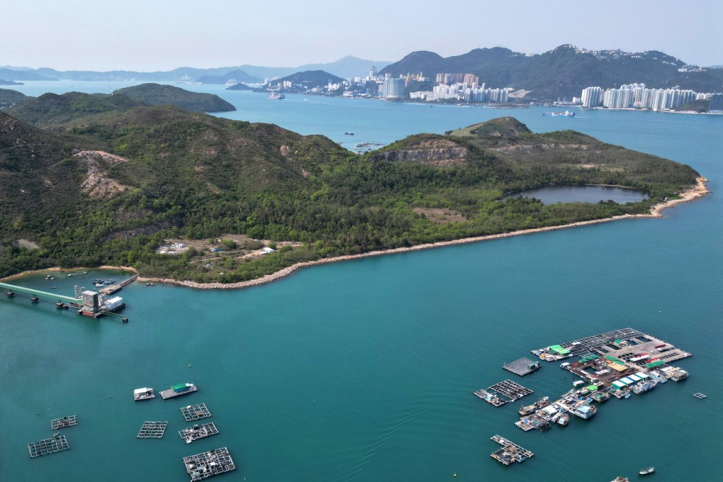 The Development Bureau believes the Lamma Island quarry site is suitable for developing a high-end coastal and hillside resort, complemented by a world-class marina and low-rise luxury housing. Photo: Elson Li