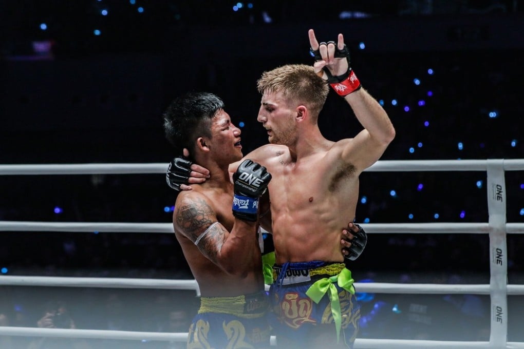 Rodtang Jitmuangnon (left) and Jonathan Haggerty have been mooted for a third fight, with the Thai fighter winning their previous meetings. Photo: ONE Championship