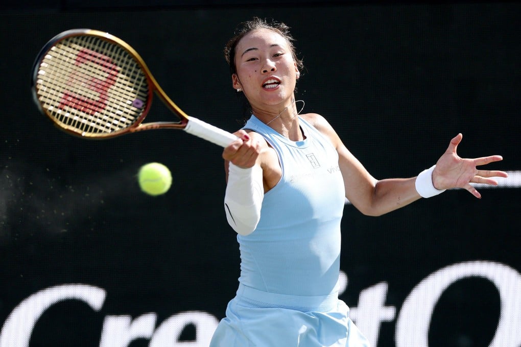 Zheng Qinwen says she is unsure whether the grand slam bodies will listen to the players’ demands. Photo: AFP