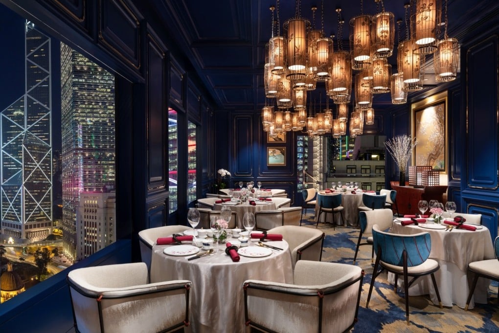 Interior of Man Wah Restaurant, at the Mandarin Oriental, which has a new set-dinner menu. Photo: Mandarin Oriental Hong Kong