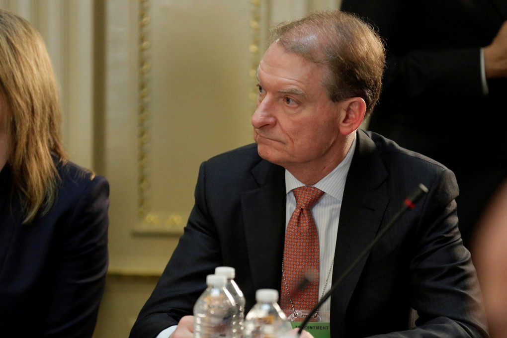 In a party-line vote, the committee voted 13-11 to approve Paul Atkins as chair of the US Securities and Exchange Commission. Photo: Reuters