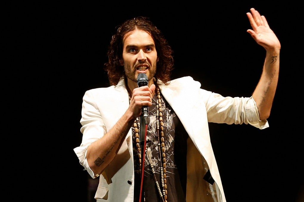 British comedian Russell Brand, 50, faces one count of rape, one of indecent assault, one of oral rape and two of sexual assault. Photo: Reuters