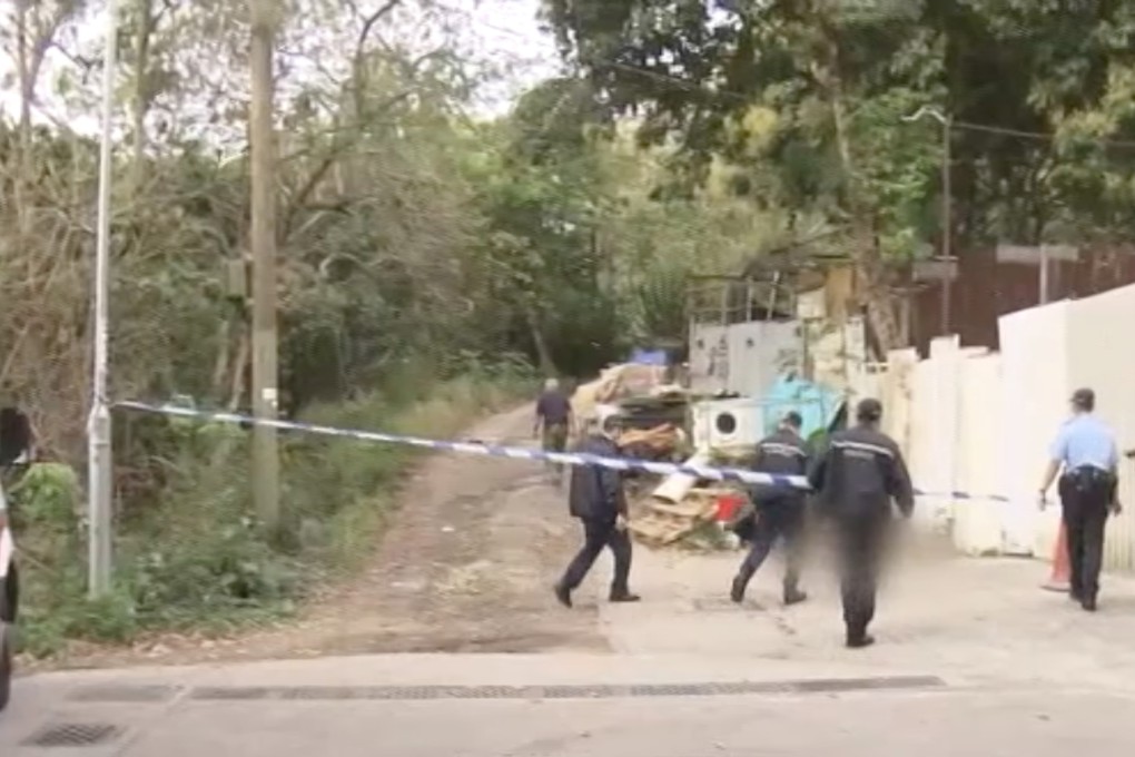 A police criminal investigation team is looking into the case. Photo: Now TV