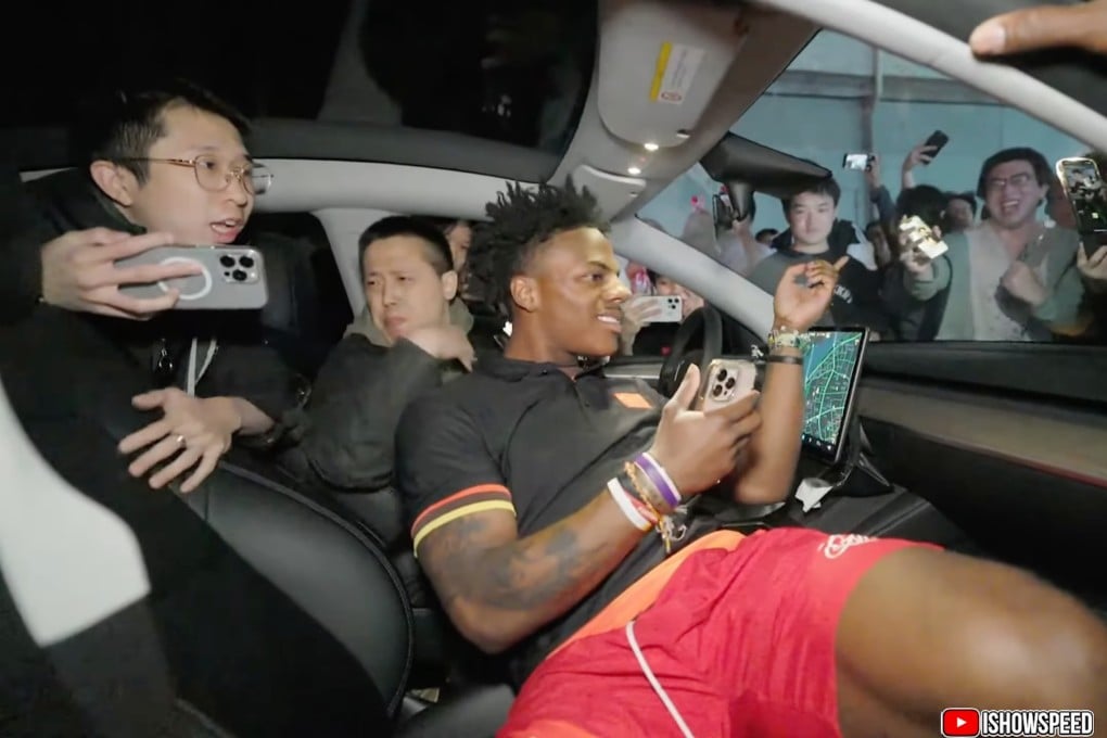 Analysts in China said influencers like Darren Watkins Jnr, 20, could inspire more foreigners to visit the country. Photo: YouTube/IShowSpeed